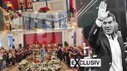 UPDATE | Imagini sfâșietoare de la înmormântarea lui Mihai Leu! Soția și fiul, răpuși de durere, și-au stăpânit cu greu lacrimile | EXCLUSIV