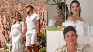 Iancu Sterp, Denisa Coțolan, Daniela Iliescu și mama Geta