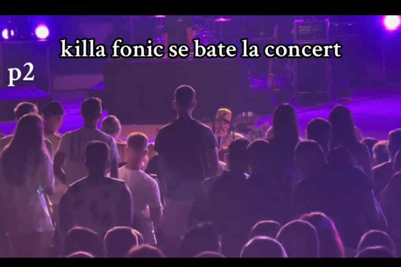 Killa Fonic, enervat la concert