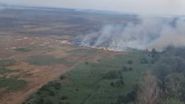 Incendiu în Delta Dunării