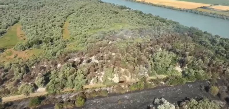 Incendiu &icirc;n Delta Dunării