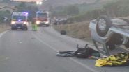 Imagine de la locul accidentului din Italia