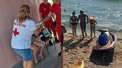 O vacanță în Eforie Nord s-ar fi putut termina tragic pentru două surori din Călărași! Fetele în vârstă de 9 și 19 ani au fost salvate în ultimul moment, după ce s-au aventurat în larg: „Nu au ținut cont de steagul galben arborat”