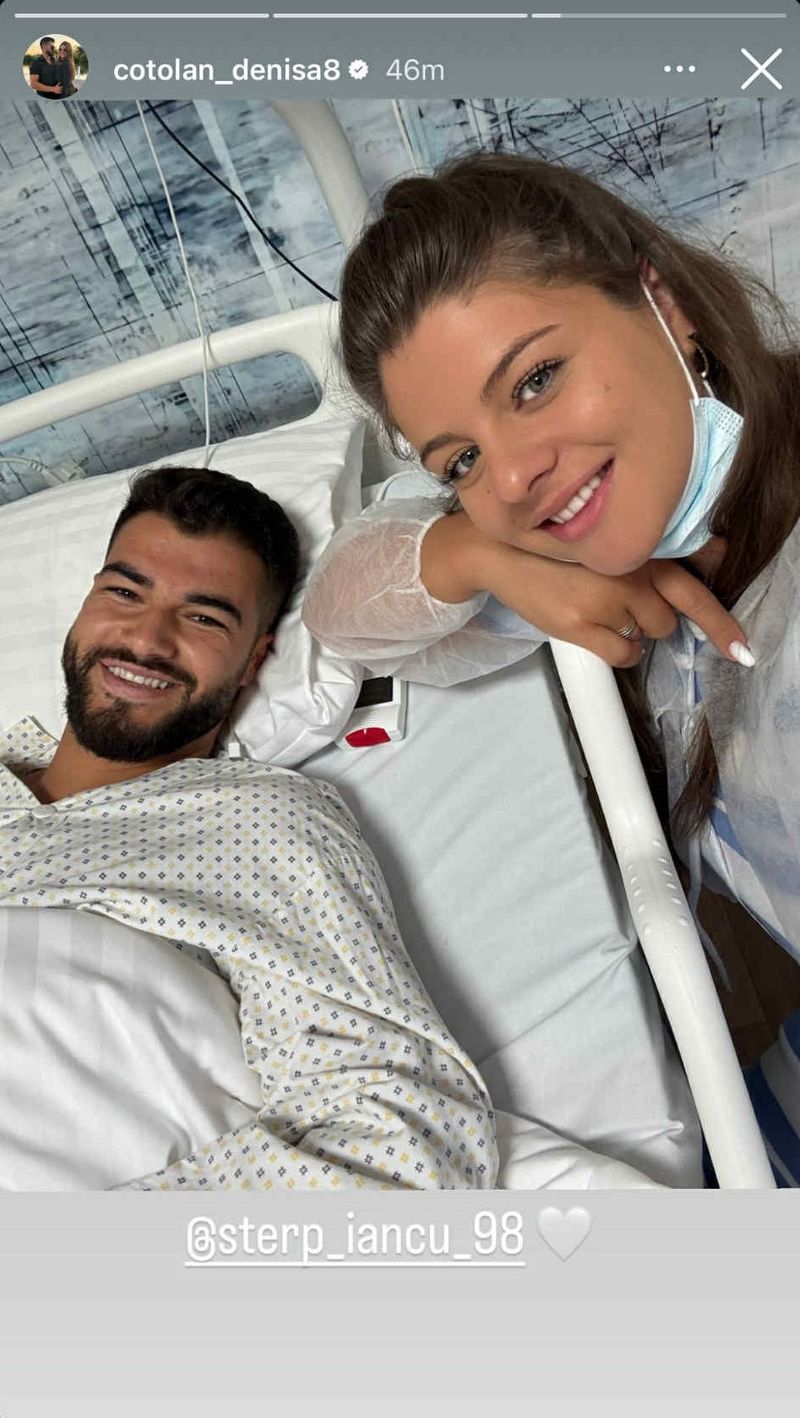 Iancu Sterp și Denisa Coțolan, în spital