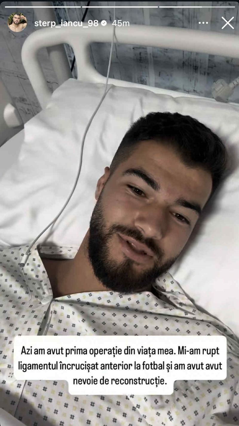 Iancu Sterp, în spital