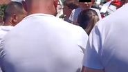 Imagini de la înmormântarea Andei