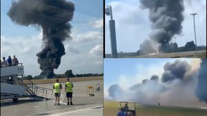 Avion prăbușit în Marea Britanie