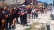 Imagine de la înmormântarea Luizei