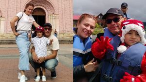 Tito Martínez, Viviana Canro și fiul lor