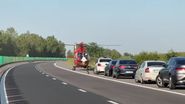 Imagini de la locul accidentului