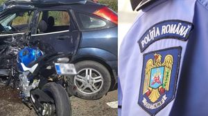 Imagini de la locul accidentului
