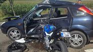 Imagini de la locul accidentului