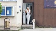 Elena Udrea la ieșirea din penitenciar