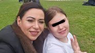 Oana Roman și fiica ei, Isabela