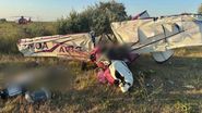 Imagini de la locul accidentului