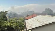 Imagini de la locul incendiului