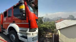 Mesaj RO-Alert, după ce un incendiu puternic a izbucnit în localitatea 1 Decembrie! Mai multe imobile și un garaj au fost curprinse de flăcări