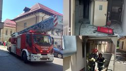 Un incendiu a izbucnit la Maternitatea Cuza Vodă din Iași! Mamele care abia și-au adus copiii pe lume au fost scoase afară, cu tot cu paturi