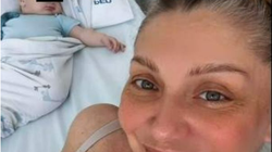 Cristina Cioran s-a internat în spital alături de fiul ei