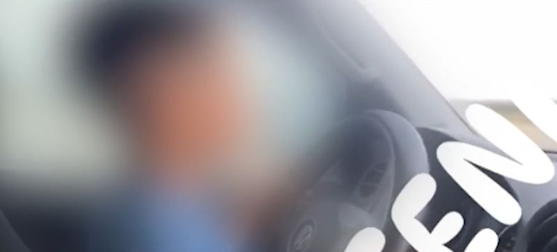 Copil în vârstă de 7 ani, la volan