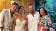 Radu Vâlcan alături de fratele lui, soția acestuia și Adela Popescu