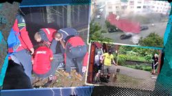 Furtuna a făcut pagube uriașe în țară! Un maratonist a murit, după ce un copac s-a prăbușit peste el. În Calafat, acoperișul unui bloc a fost smuls de vânt