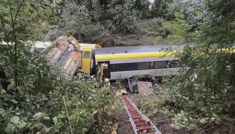 Accident tren Germania