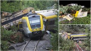 Accident tren Germania