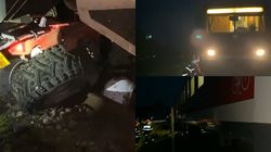 Accident teribil în Bistrița-Năsăud! Un bărbat în vârstă de 55 de ani și-a pierdut viața, după ce a fost spulberat de tren, în timp ce conducea un ATV
