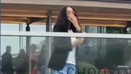 Mihaela Rădulescu la funeraliile lui Felix