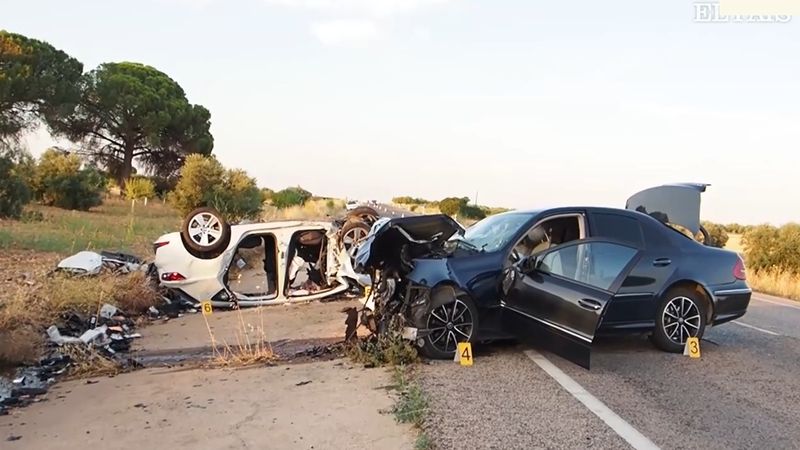 Accident rom&acirc;ni spania