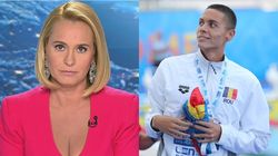 Mesajul Andreei Esca pentru politicieni, după victoria lui David Popovici! De neașteptat ce a putut să le transmită știrista liderilor statului român