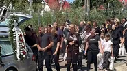 Imagine de la înmormântarea Ralucăi
