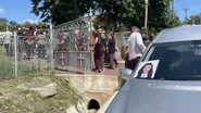 Imagine de la înmormântarea Ralucăi