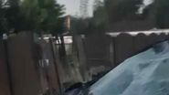Imagine de la locul accidentului din Brăila