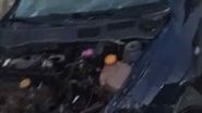 Imagine de la locul accidentului din Brăila