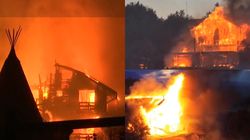 Incendiu violent la un complex turistic din Râșnov! Flăcările puternice au distrus totul în cale