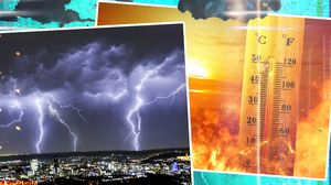 Haos atmosferic în România! Meteorologii ANM anunță ploi abundente și grindină, dar și caniculă și disconfort termic accentuat