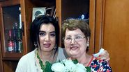 Adriana Bahmuțeanu și mama sa