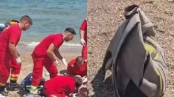 Un bărbat de 36 de ani a murit înecat, în Eforie Sud! S-ar fi aruncat în valuri, având în spate un rucsac plin cu nisip
