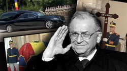 Ion Iliescu a fost condus astăzi pe ultimul drum! Fostul președinte al României, înmormântat cu onoruri militare