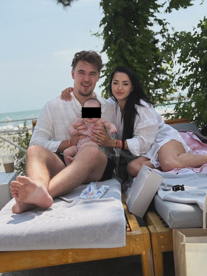 Larisa Iordache, Cristian Chiriță și fiica lor