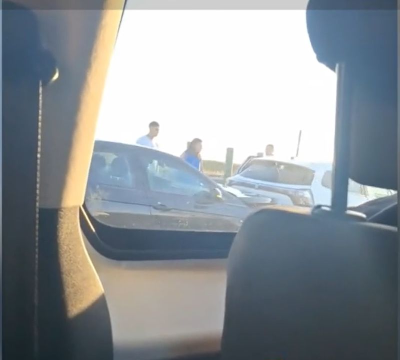 Imagini de la locul accidentului