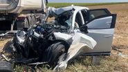 Imagini de la locul accidentului