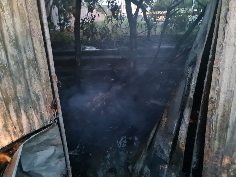 Imagini de la locul incendiului Imagini de la locul incendiului