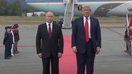 Vladimir Putin și Donald Trump, la summitul din Alaska