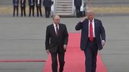 Vladimir Putin și Donald Trump, la summitul din Alaska