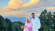 Elena Udrea alături de Adrian Alexandrov și fiica lor