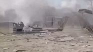 Imagine cu explozia din Rusia
