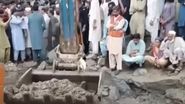 Imagine din timpul inundațiilor din Pakistan